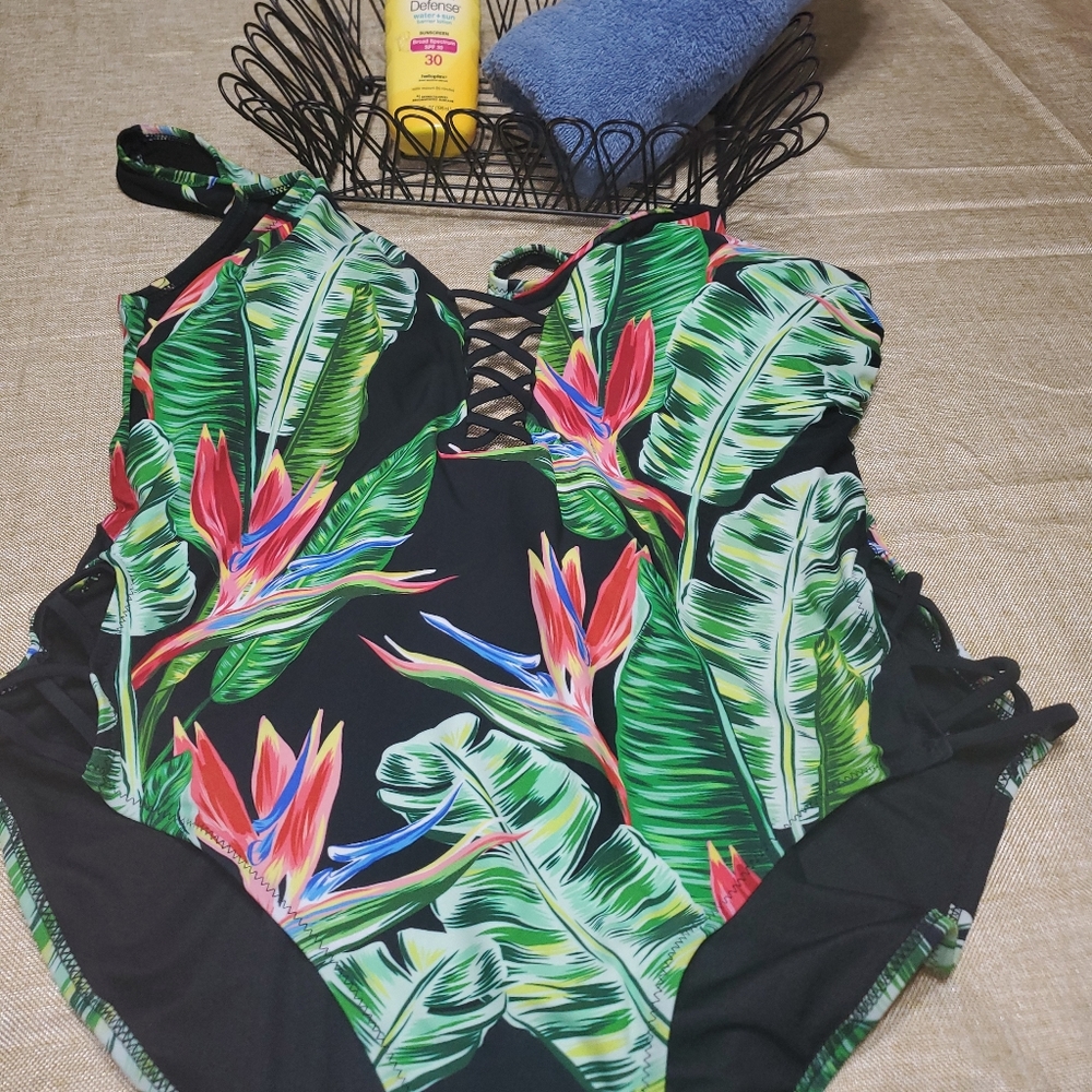 Swimsuits Women's 2x Multi Color